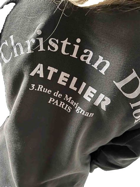 christian dior atelier jumper.